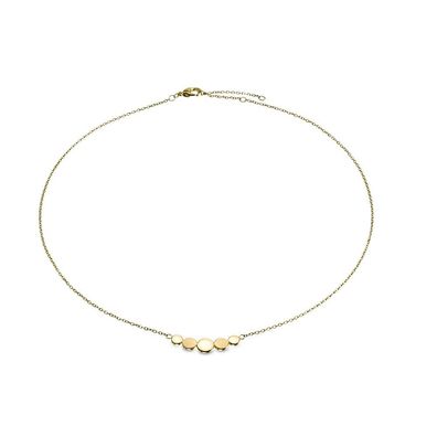 Boccia Collier 08031-02 Titan Gold plattiert