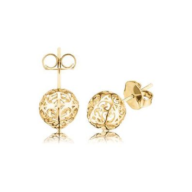 Engelsrufer Ohrstecker Sterling Silber Gold plattiert ERE-ER1-STG