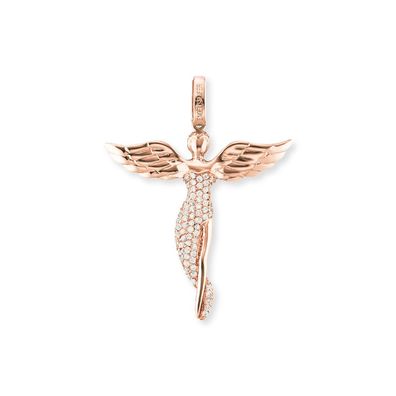Engelsrufer Anhänger ERP-ANGEL-SR Sterling Silber Roségold plattiert mit Zirkonia