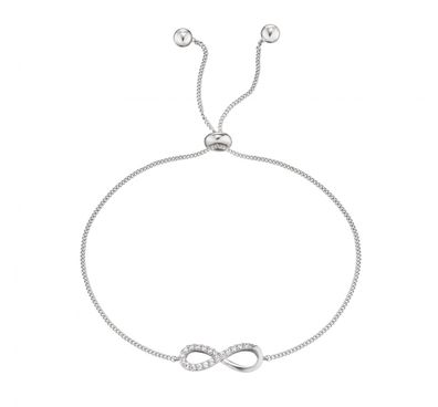 Engelsrufer Armband Infinity ERB-LILINFINITY-ZI Sterling Silber mit Zirkonia