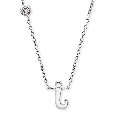 Engelsrufer Buchstaben I Kette Silber ERN-INITIAL-I mit Zirkonia