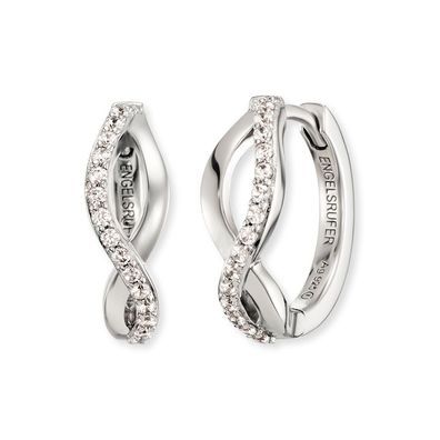 Engelsrufer Creolen ERE-PARADISE-ZI-CR Sterling Silber mit Zirkonia