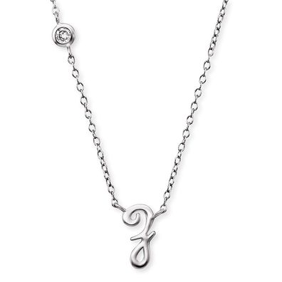 Engelsrufer Buchstaben Z Kette Silber ERN-INITIAL-Z mit Zirkonia