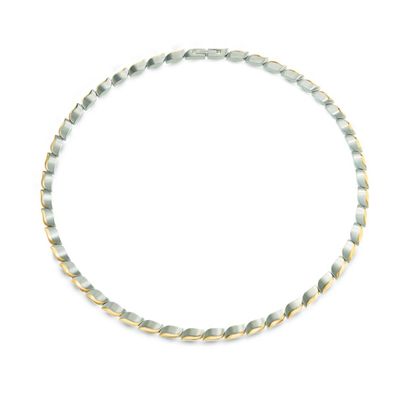 Boccia Collier 08038-02 Titan Gold plattiert