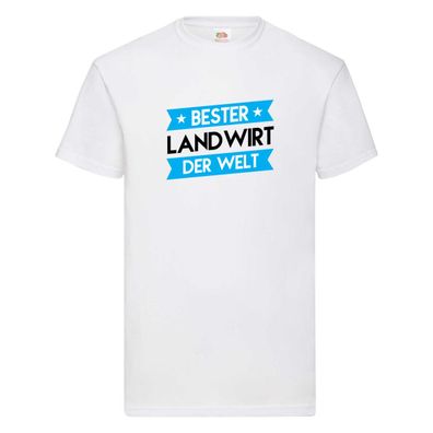 Bester Landwirt | Bauer | Landwirtschaft T-Shirt Weiß