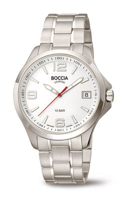 Boccia Herrenuhr Titanband 3591-06