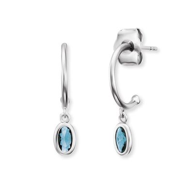 Engelsrufer Creolen ERE-JOYNATURE-T-CR Sterling Silber mit Zirkonia
