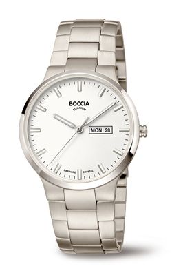 Boccia Herrenarmbanduhr 3649-01 Titan Classic