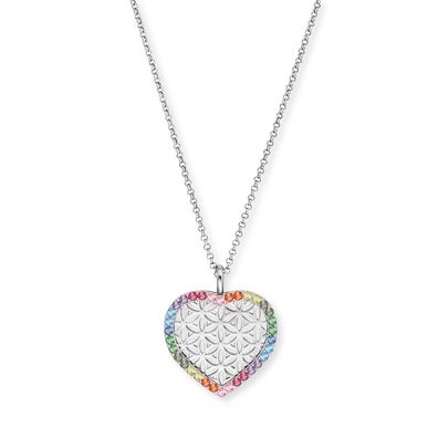 Engelsrufer Kette Silber ERN-HEARTLIFL-ZIM Herz & Lebensblume