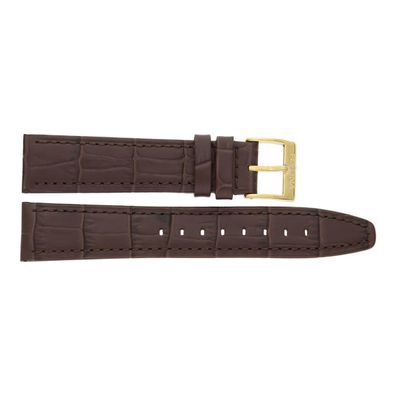 Festina Uhrenband F20016-2LB Leder braun mit Croco Muster