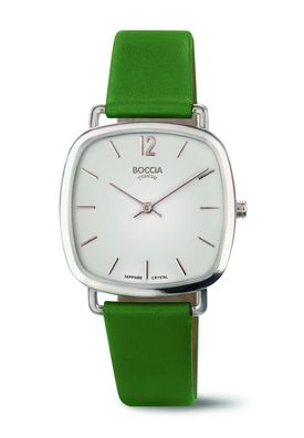 Boccia Damen Uhr 3334-02 Titan mit veganem Leder