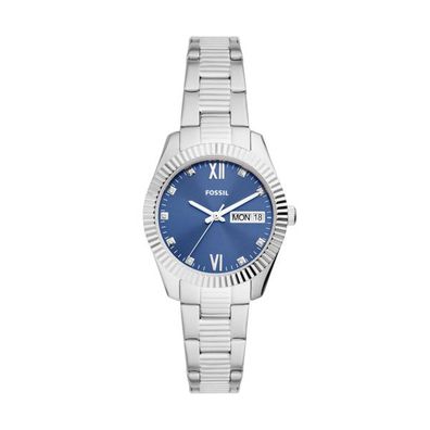 Fossil Damen Uhr ES5197 Scarlette 3-Zeiger-Werk Edelstahl