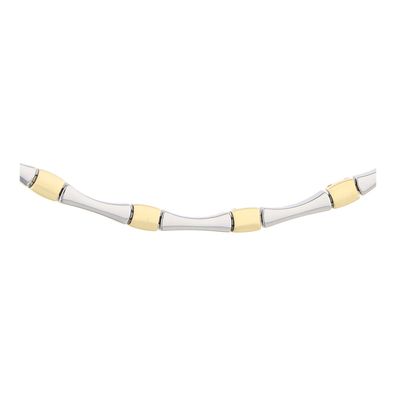 Boccia Collier Titan Bicolor 08045-04 Gold plattiert