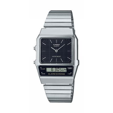Casio Unisexarmbanduhr AQ-800E-1AEF Vintage Edelstahl