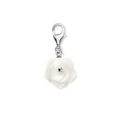 Engelsrufer Charm Anhänger Rose ERC-ROSE-PE Sterling Silber Perlmutt
