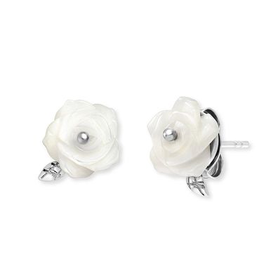 Engelsrufer Ohrstecker ERE-ROSE-PE-ST Sterling Silber mit Perlmutt