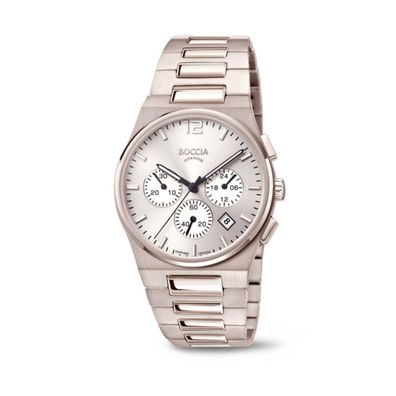 Boccia Herrenarmbanduhr 3741-01 Chronograph Titan