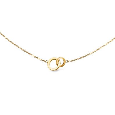 Boccia Collier 08033-03 Titan Gold plattiert