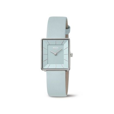 Boccia Damen Uhr 3351-02 Titan, Leder blau