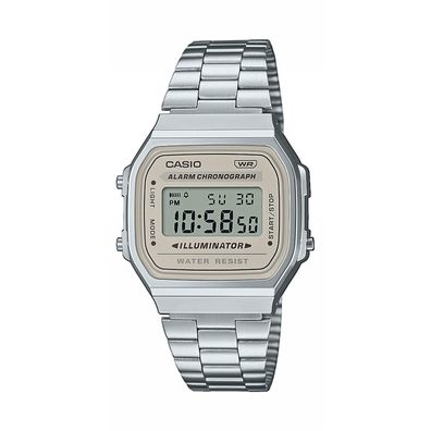Casio Vintage Damenarmbanduhr A168WA-8AYES Resin, Edelstahl