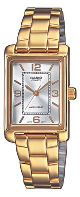 Casio Damenarmbanduhr LTP-1234PG-7AEG Edelstahl vergoldet