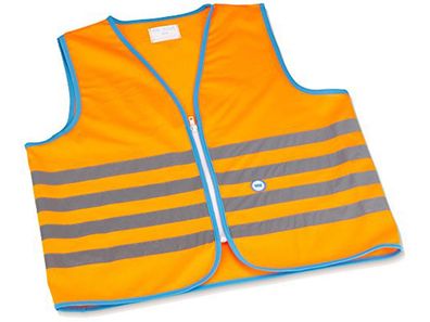 WOWOW Reflex-Kinderweste "Fun Jacket" SB orange, Gr. L (ab 10 Jahre)
