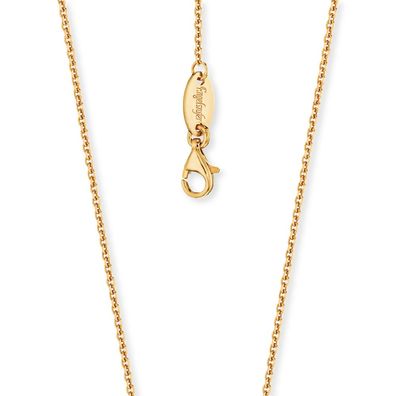 Engelsrufer Halskette Silber Anker ERNA-43-19G Gold plattiert