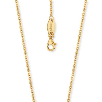 Engelsrufer Halskette Silber Brillantkette ERNB-43-19G Gold plattiert