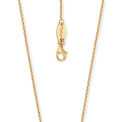 Engelsrufer Halskette Silber Anker ERNA-43-15G Gold plattiert