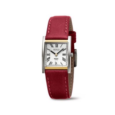 Boccia 3360-03 Royce Concept Damen Uhr Titan Bicolor, Leder