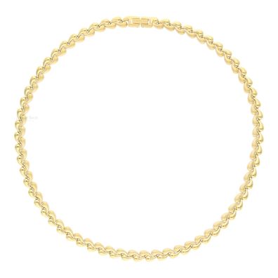 Boccia 08072-03 Collier, Titan Gold plattiert