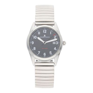 Jacques Lemans Damenarmbanduhr 1-2005E Edelstahl, Zugband
