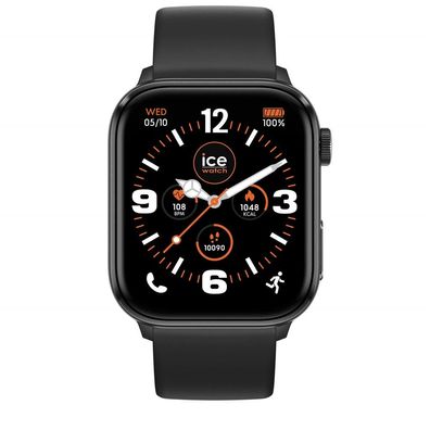 Ice-Watch Smartwatch ICE Smart 3.0 024299 Schwarz Ionen plattiert, Silikon