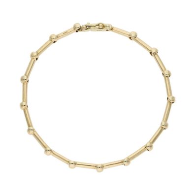 Armband 585 Gold Handarbeit getragen 25320894