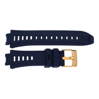Festina Uhrband F20524/1-1 Kautschuk blau, Edelstahl