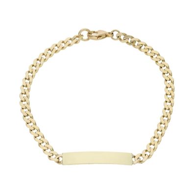 Second Hand Gravur Armband 585 massiv wie neu 25324278, getragen