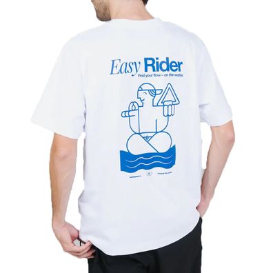 Fiveboards T-Shirt Easy Rider white