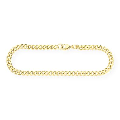 JuwelmaLux Armband Flachpanzer Gold 333 JL18-03-0217