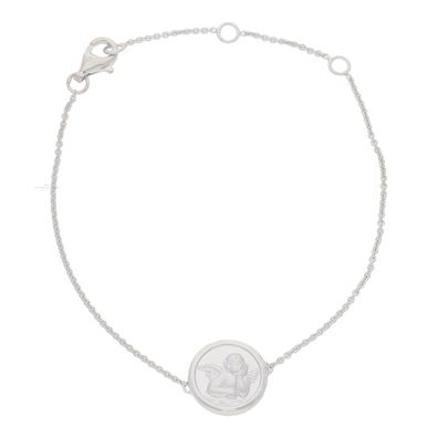 JuwelmaLux Schutzengel Armband 925/000 Sterling Silber JL10-03-2191