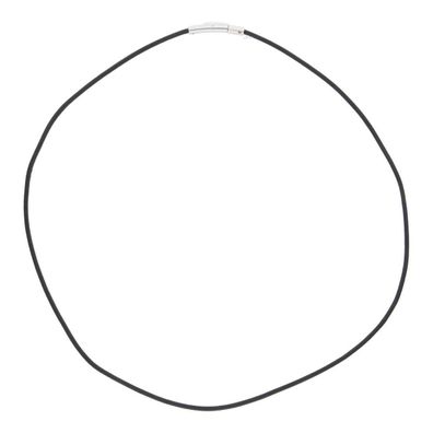 JuwelmaLux Halskette Leder schwarz JL46-05-0001