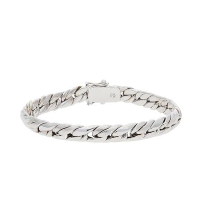 JuwelmaLux Armband 585/000 (14 Karat) Weißgold, Handarbeit JL30-03-4591