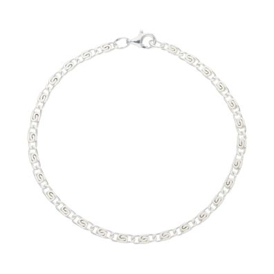 JuwelmaLux Armband S-Panzer 925/000 Sterling Silber JL50-03-0044