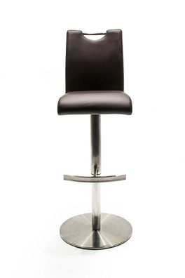 Barhocker ALESI Barstuh drehbar PU schwarzl