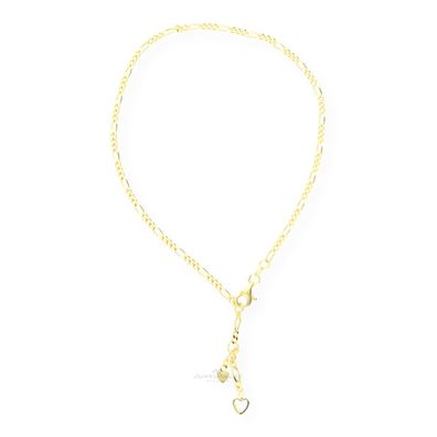 JuwelmaLux Fußkette 925 Silber vergoldet JL18-04-0168