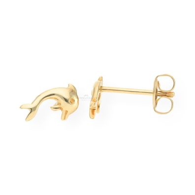 JuwelmaLux Kinder Delfin Ohrstecker 333 Gold JL10-06-0834