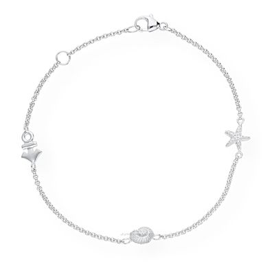 JuwelmaLux Armband Silber 925/000 rhodiniert JL20-03-0315