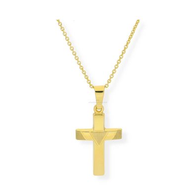 JuwelmaLux Anhänger 333/000 (8 Karat) Gold Kreuz JL14-02-0103