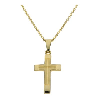 JuwelmaLux Anhänger 333/000 (8 Karat) Gold Kreuz JL14-02-0104
