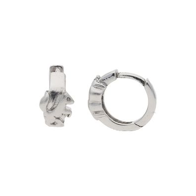 JuwelmaLux Creolen für Mädchen Pferde Silber 925 JL10-06-2681
