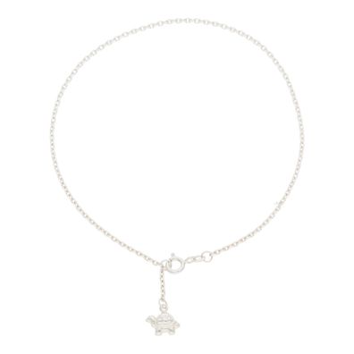 JuwelmaLux Fußkette "Schildkröte" 925 Silber JL30-04-2590